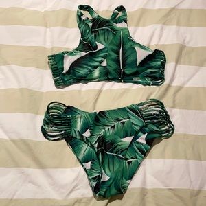 Palm Bikini Set
